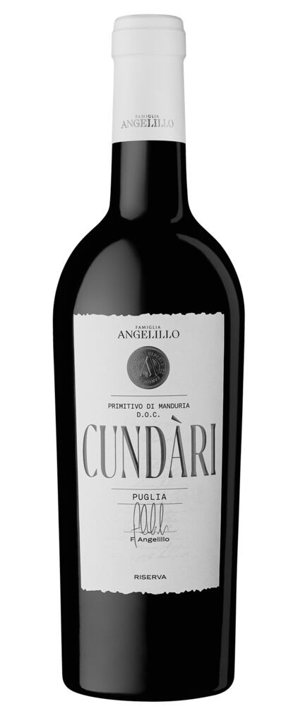 Cundari Primitivo di Manduria Riserva 2017 Famiglia Angelillo Primitivo di Manduria