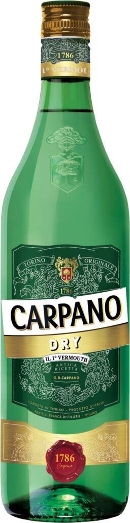 Carpano Dry Vermouth 18% vol Fratelli Branca Distillerie 