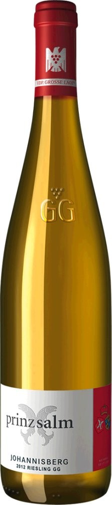 Johannisberg Riesling  GG QbA Nahe Prinz Salm Nahe