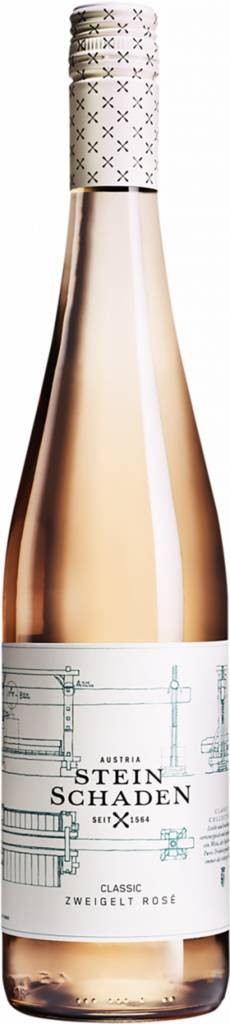 Zweigelt Rosé Classic Niederösterreich Qualitätswein trocken 2021 Weingut Steinschaden Mittelburgenland
