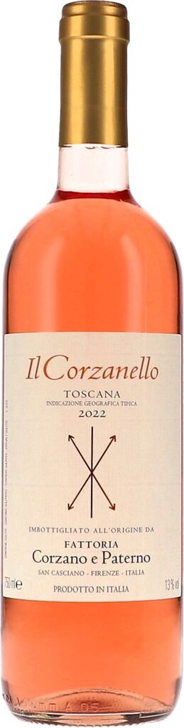 Il Corzanello Rosato IGT 2022 Corzano e Paterno Toskana