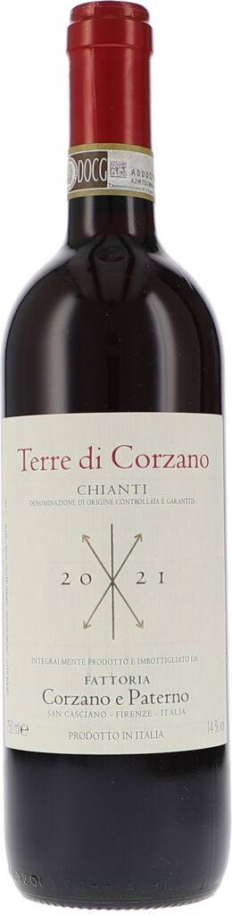 Chianti Terre di Corzano DOCG 2021 Corzano e Paterno Toskana