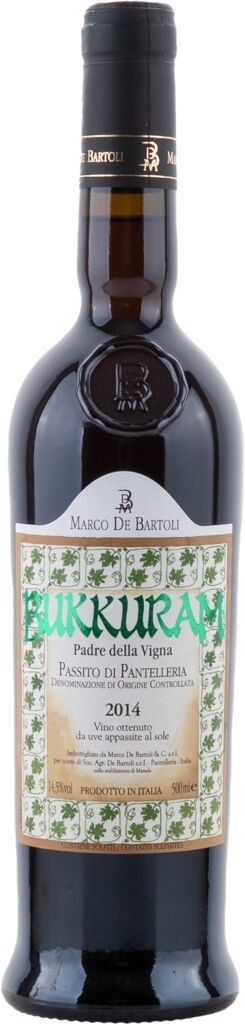 Bukkuram Padre della Vigna Passito di Pantelleria DOC Marco de Bartoli Sizilien