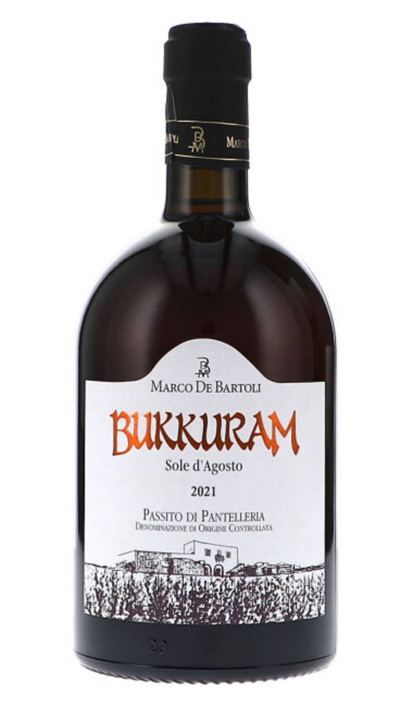 Bukkuram Sole dAgosto Passito di Pantelleria DOC 2021 Marco de Bartoli Sizilien