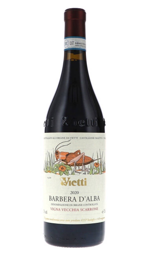 Barbera dAlba DOC Scarrone Vigna Vecchia 2020 Vietti Piemont