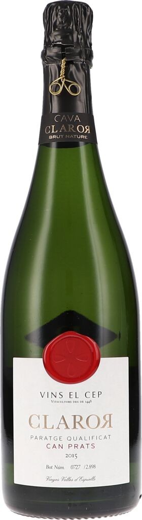 CLAROR Can Prats, Brut Nature 2015 Vins El Cep Cava