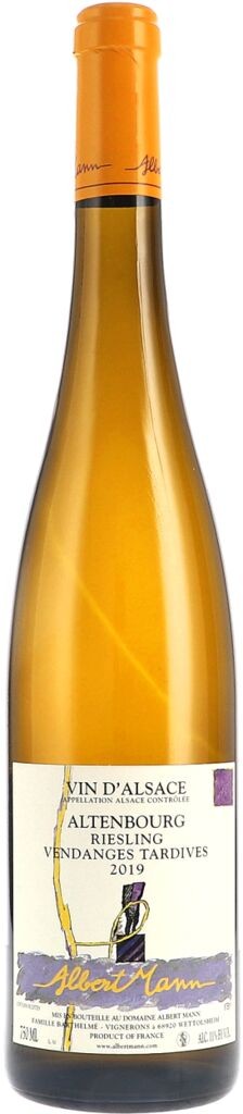 Riesling Altenbourg, Vendanges Tardives 2019 Domaine Albert Mann Elsass