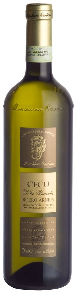 Cecu d'la Biunda Roero Arneis DOCG Monchiero Carbone Piemont