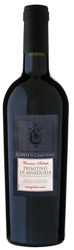 Primitivo Campiano Sessantuno/Sexaginta Conte Unus di di Manduria,