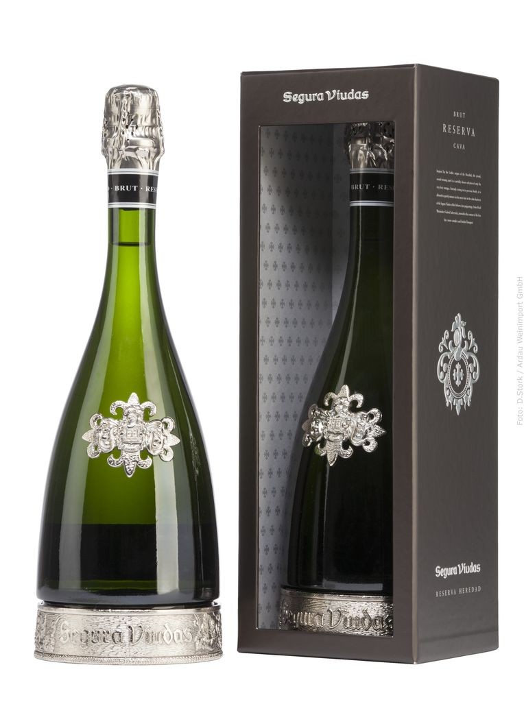 Cava Segura Viudas Brut Reserva Heredad in 1er-GP ohne Jahrgang Segura Viudas Cava (D.O.)