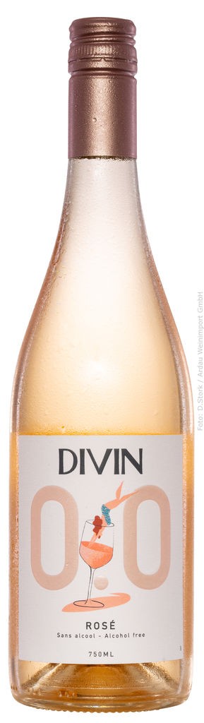 Divin Rosé 0.0% ohne Jahrgang Divin NoLow Val de Loire (I.G.P.)