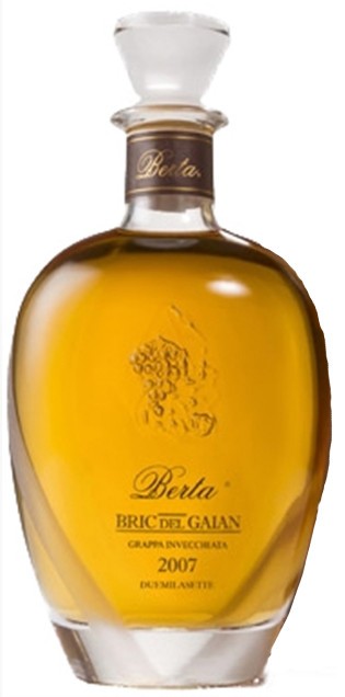 Grappa Bric del Gaian Moscato d´Asti (0,7l) (ohne HK) Distilleria Berta Piemont