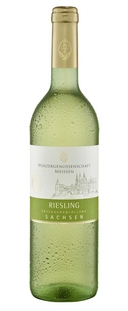 Riesling Sachsen QbA Sächs. Winzergenossenschaft Meissen Sachsen