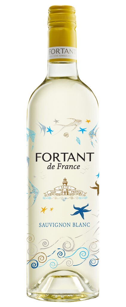 Sauvignon Blanc Serigrafiert Fortant de France Pays d'Oc