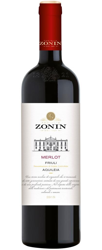 Zonin Classici Merlot DOC Friuli Aquileia Zonin 1821 Friaul