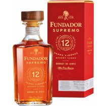 Bodegas Fundador Brandy de Jerez Fundador Supremo Solera Gran Reserva 12 YO