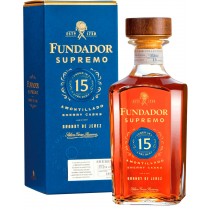 Bodegas Fundador Brandy de Jerez Fundador Supremo Solera Gran Reserva 15 YO