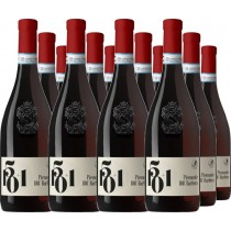 Casali del Barone 12er Vorteilspaket 150+1 Piemonte DOC Barbera