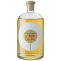 Nonino Grappa Lo Chardonnay Monovitigno im Barrique gereift 41% vol. Magnum (2,0l)
