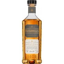 Bushmills 21 Years Single Malt Irish Whiskey 40% vol in Geschenkverpackung - streng limitiert -