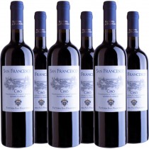 Fattoria San Francesco 6er Vorteilspaket Cirò DOC Rosso