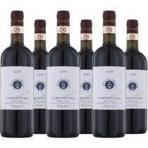 Fattoria Le Corti 6er Vorteilspaket Cortevecchia Chianti Classico Riserva DOCG