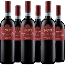 Latium Morini 6er Vorteilspaket Valpolicella Ripasso Campo dei Ciliegi DOC