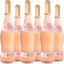 Les Maîtres Vignerons de St. Tropez 6er Vorteilspaket Fleur de Mer Rosé Côtes de Provence AOC