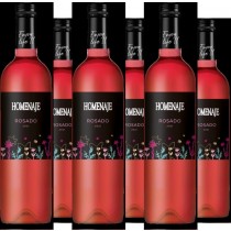 Bodegas Marco Real 6er Vorteilspaket Homenaje Rosado