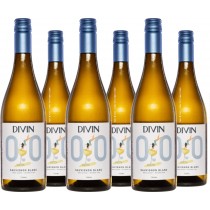 Divin NoLow 6er Vorteilspaket Divin Sauvignon Blanc 0.0%