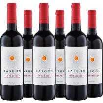 Bodegas Rasgon 6er Vorteilspaket Rasgon Tempranillo