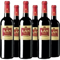 Bodegas LAN 6er Vorteilspaket Crianza