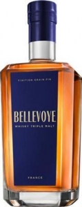 Bellevoye Bleu 40% vol Triple Malt Whisky aus Frankreich  Les Bienheureux 