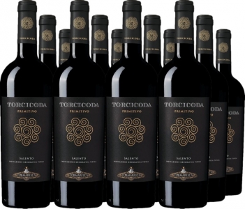 12er Vorteilspaket Torcicoda Primitivo Salento IGT