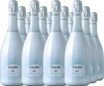 12er Vorteilspaket Valdo Ice Spumante Blanc de Blanc Demi-Sec