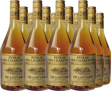 12er Vorteilspaket Pineau des Charentes de Louvard blanc