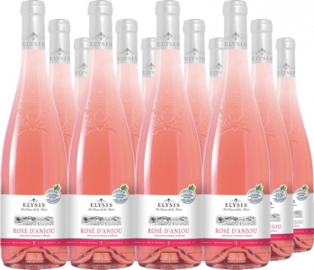 12er Vorteilspaket Rose d'Anjou AOC demi-sec Elysis