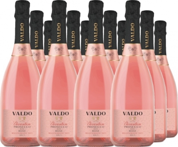 12er Vorteilspaket Valdo "Elevantum" Rosé Prosecco DOC brut Millesimato