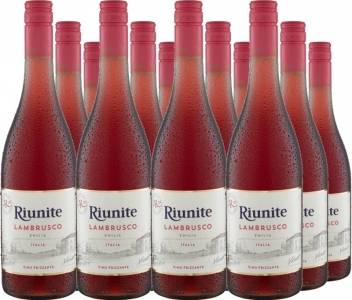 12er Vorteilspaket Riunite Lambrusco Emilia IGT Rosato