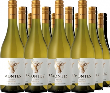 12er Vorteilspaket Montes Reserva Chardonnay