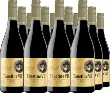 12er Vorteilspaket Faustino VII Tinto
