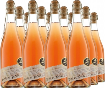 12er Vorteilspaket Perlé de Palait Secco Rosé