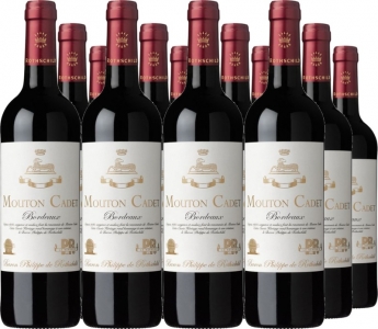 12er Vorteilspaket Mouton Cadet Edition Vintage Bordeaux AOC