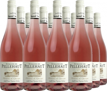 12er Vorteilspaket Domaine de Pellehaut 'Harmonie de Gascogne' Rosé Côtes de Gascogne IGP