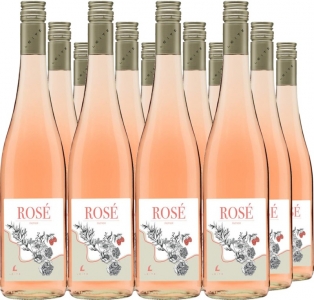 12er Vorteilspaket Leitz Pinot Noirr Rosé trocken