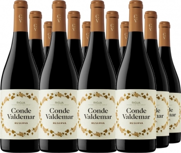 12er Vorteilspaket Conde Valdemar Reserva Rioja DOCa