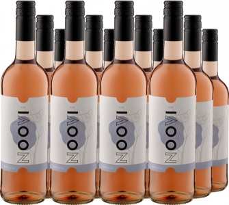 12er Vorteilspaket NOOVI Rosé - alkoholfreier Wein