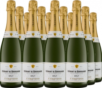 12er Vorteilspaket Crémant de Bourgogne Brut AOC