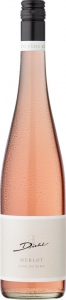 A. Diehl Merlot Rosé 'eins zu eins' QbA feinherb Wein- und Sektgut-Destillerie Diehl Pfalz