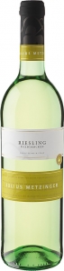 Julius Metzinger Riesling QbA halbtrocken Südpfälzer Weinvertrieb Pfalz